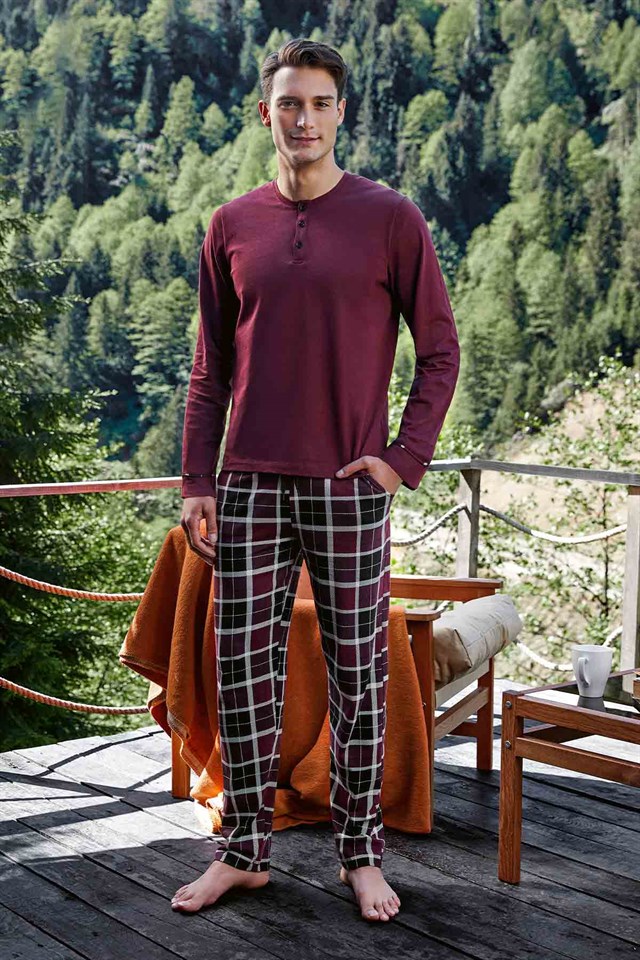 DOREANSE Erkek T-Shirt Pijama Takımı 4842