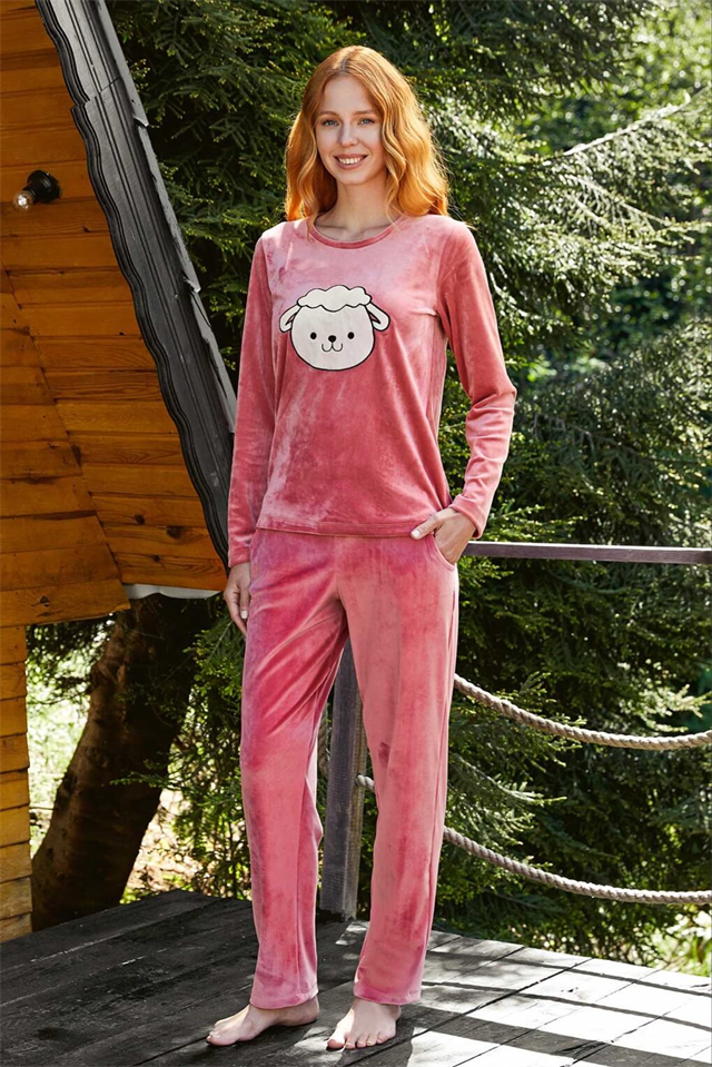 DOREANSE KADIN T-Shirt Pijama Takımı 4122