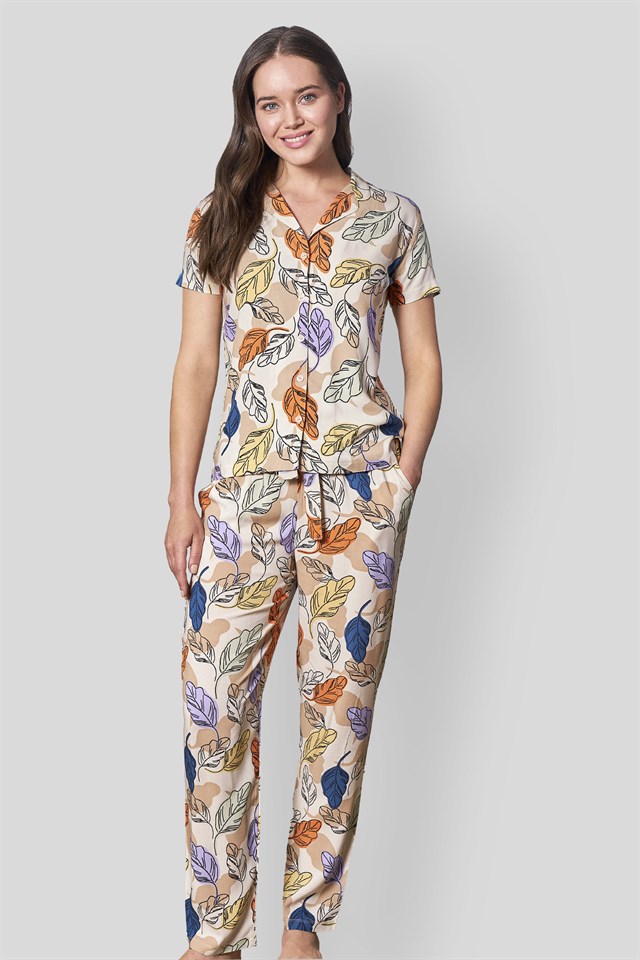 DOREANSE KADIN T-Shirt Pijama Takımı 4050