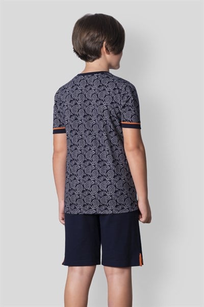 DOREANSE Erkek Çocuk T-Shirt Pijama Takımı 4602