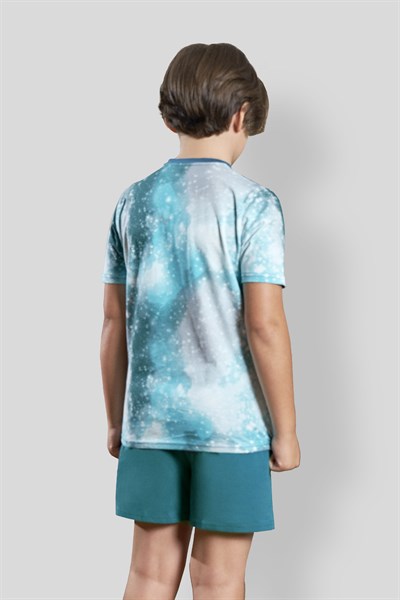 DOREANSE Erkek Çocuk T-Shirt Pijama Takımı 4596