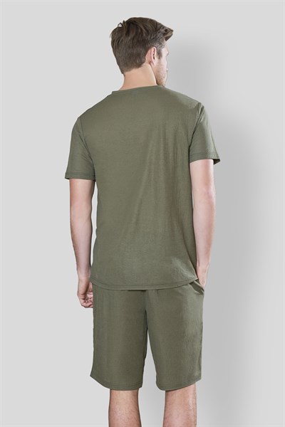 DOREANSE Erkek T-Shirt Pijama Takımı 4546