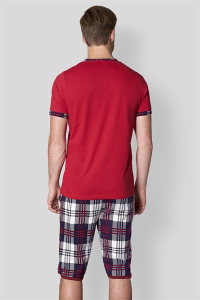 DOREANSE Erkek T-Shirt Pijama Takımı 4526