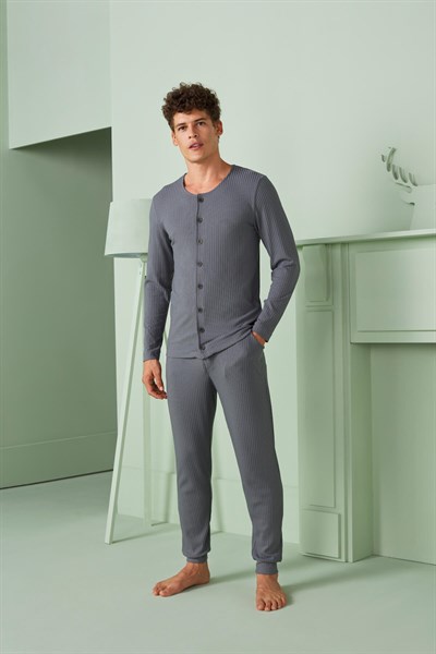 DOREANSE Erkek T-Shirt Pijama Takımı 4600