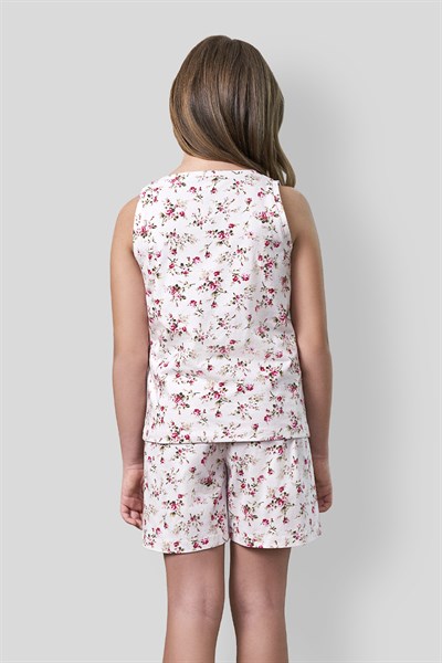DOREANSE Kız Çocuk T-Shirt Pijama Takımı 4056